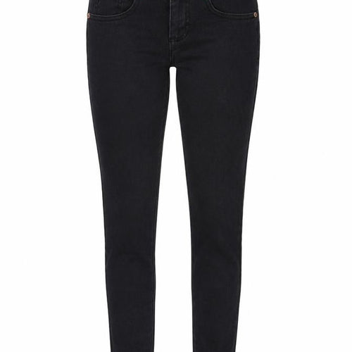 Topshop Womens Black Cotton Skinny Jeans Size 26 in L32 in Regular Zip