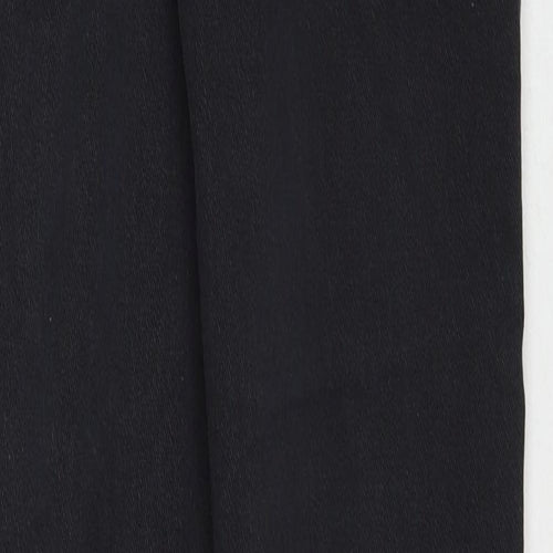 Topshop Womens Black Cotton Skinny Jeans Size 26 in L32 in Regular Zip