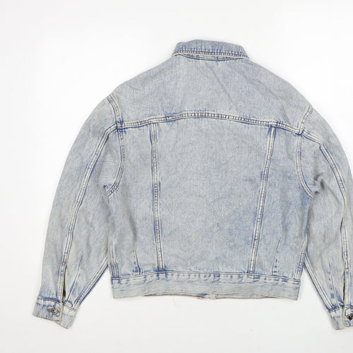Divided by H&M Womens Blue Jacket Size XS Button