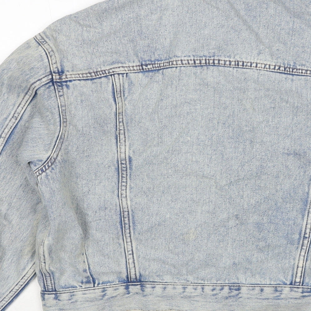 Divided by H&M Womens Blue Jacket Size XS Button