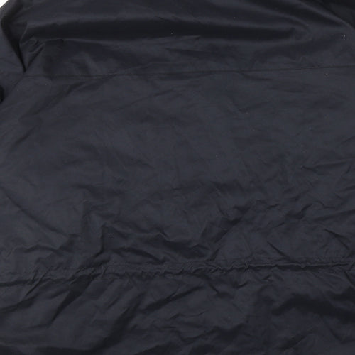 Himalaya Mens Black Windbreaker Jacket Size XL Zip