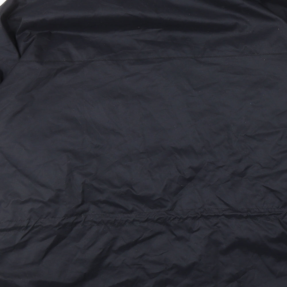 Himalaya Mens Black Windbreaker Jacket Size XL Zip