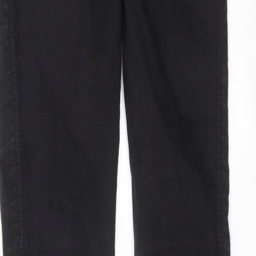 Miso Womens Black Cotton Skinny Jeans Size 8 Regular Zip
