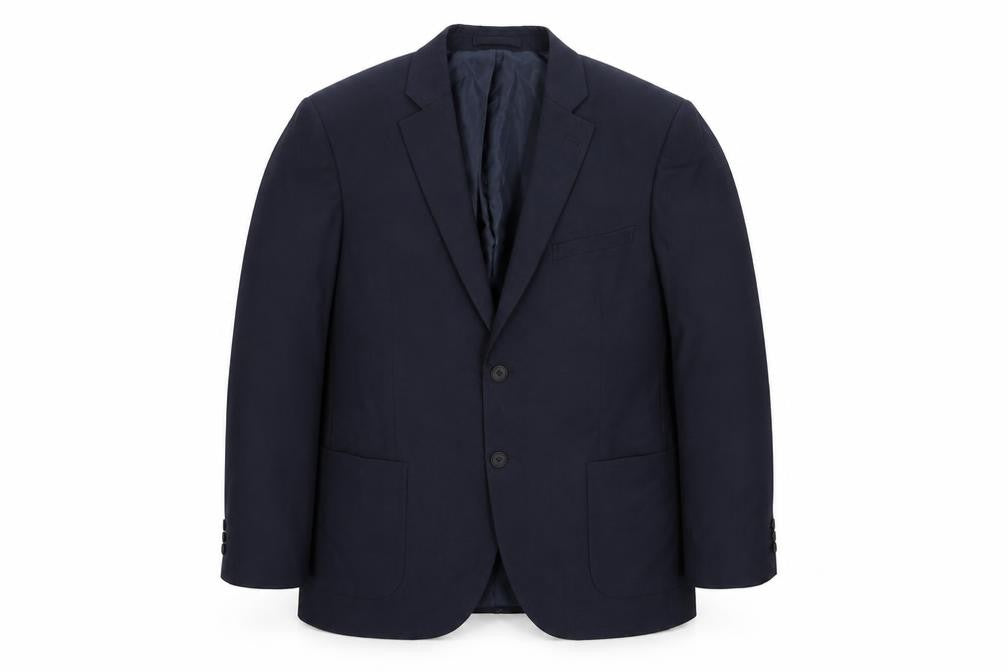 Autograph Mens Blue Polyester Jacket Suit Jacket Size 42 Regular