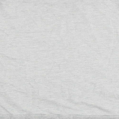 ASOS Womens Grey Cotton Pullover Sweatshirt Size 16 Pullover - Out of Office