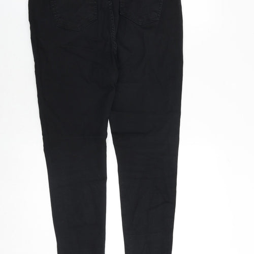 Paper + Stitch Womens Black Cotton Skinny Jeans Size 32 in Regular Zip