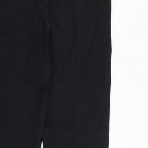 Paper + Stitch Womens Black Cotton Skinny Jeans Size 32 in Regular Zip