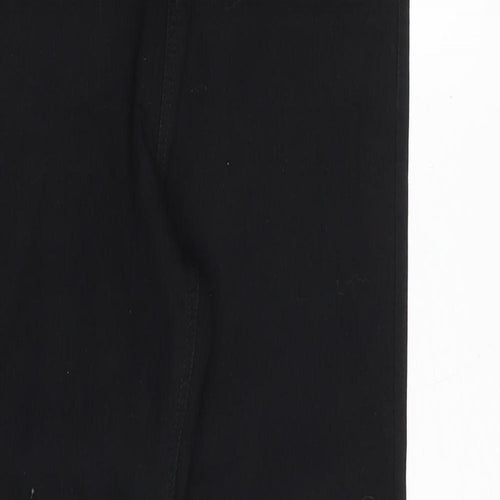 Marks and Spencer Womens Black Cotton Jegging Jeans Size 10 Regular