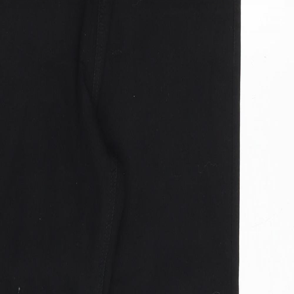 Marks and Spencer Womens Black Cotton Jegging Jeans Size 10 Regular