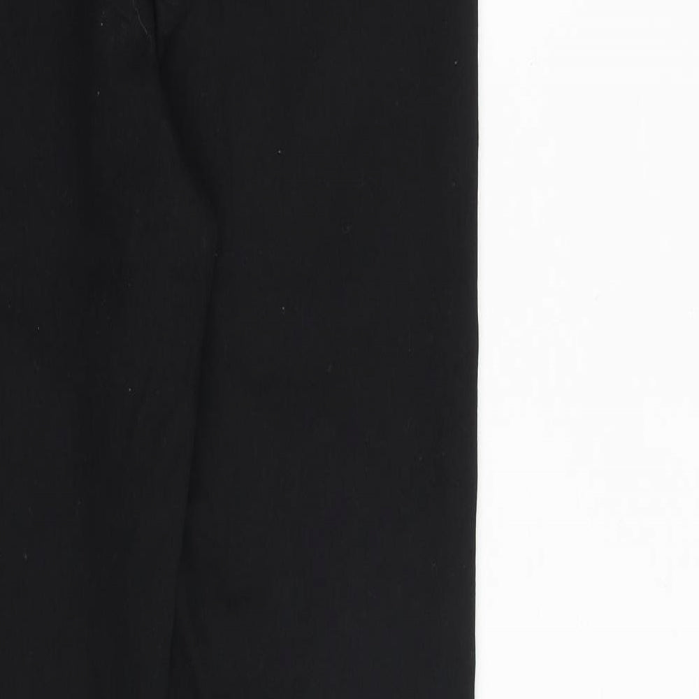 Marks and Spencer Womens Black Cotton Jegging Jeans Size 10 Regular