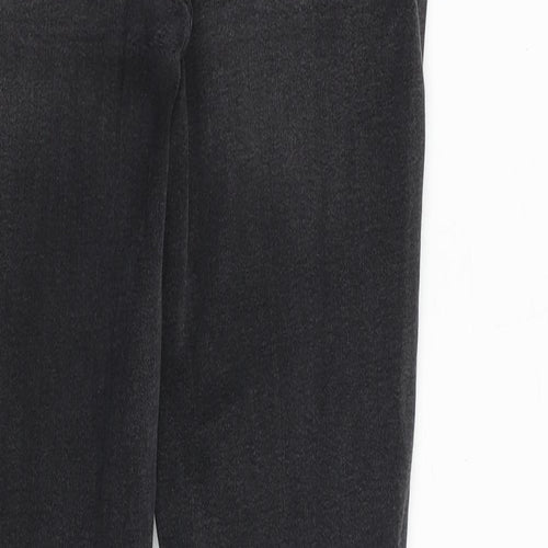 Topman Womens Grey Cotton Skinny Jeans Size 30 in Slim Zip