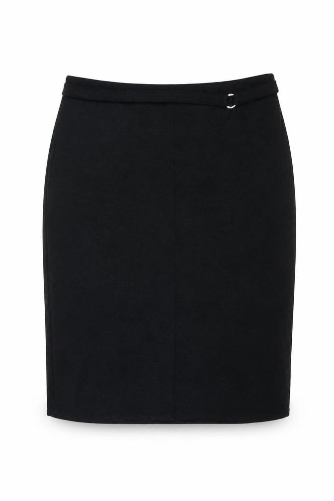 Marks and Spencer Womens Grey Viscose Bandage Skirt Size 20
