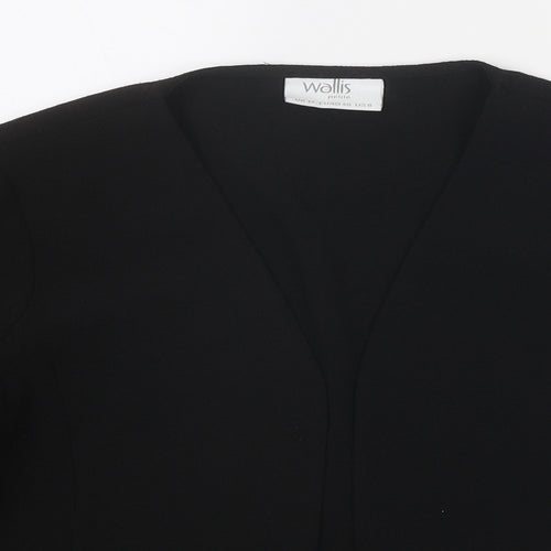 Wallis Womens Black Jacket Blazer Size 12