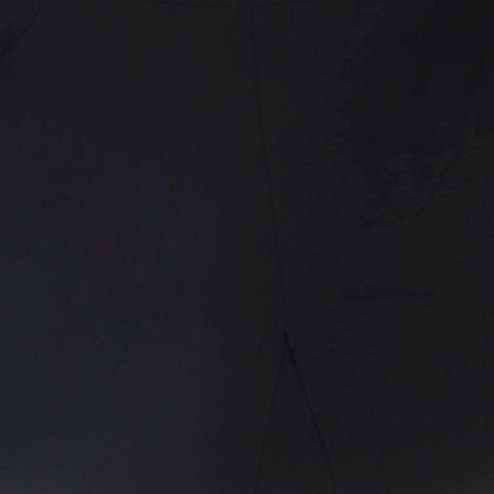 River Island Womens Black Polyester Basic Blouse Size 12 Off the Shoulder