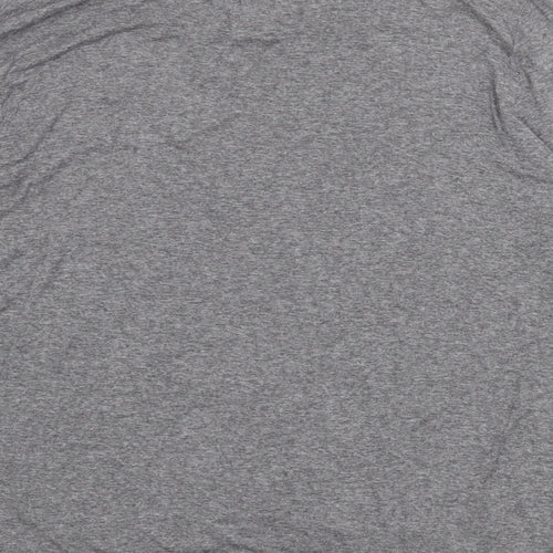 Zara Womens Grey Round Neck Polyester Pullover Jumper Size M