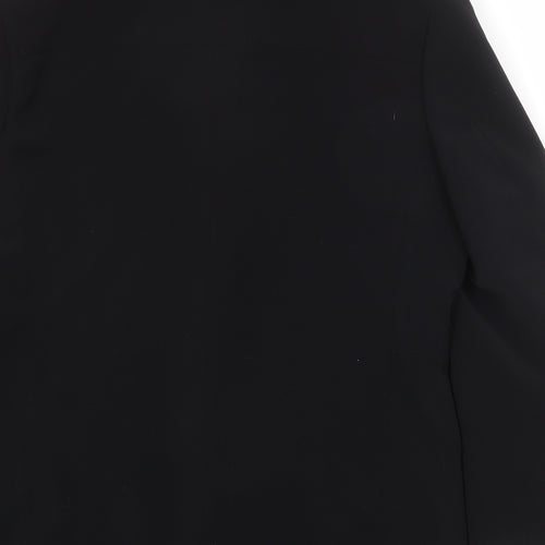 Device Mens Black Polyester Jacket Blazer Size 40 Regular - Open