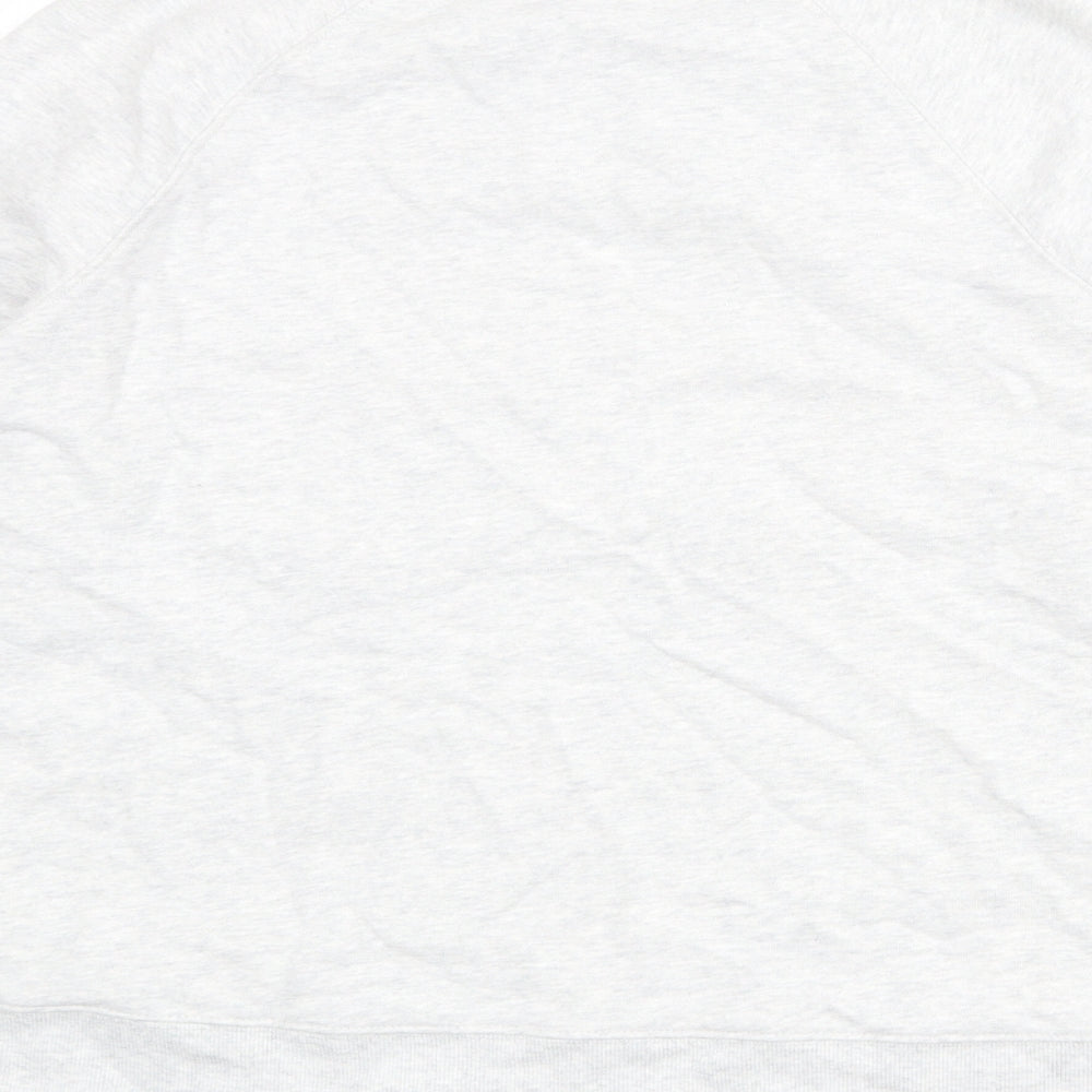 Marks and Spencer Womens Grey Cotton Pullover Sweatshirt Size M Pullover - Santa Monica