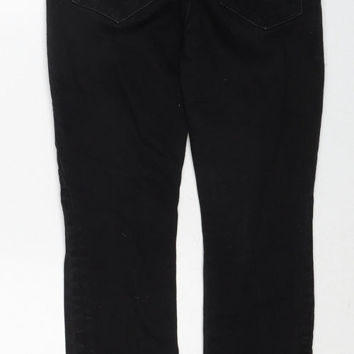 Gap Womens Black Cotton Skinny Jeans Size 27 in Regular Zip