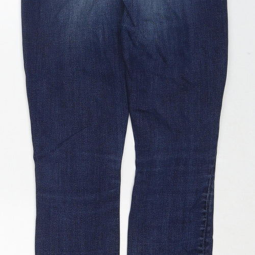 Gap Womens Blue Cotton Skinny Jeans Size 26 Regular Zip