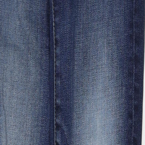 Gap Womens Blue Cotton Skinny Jeans Size 26 Regular Zip
