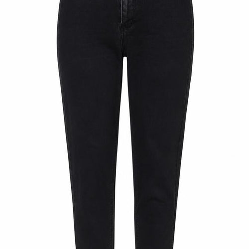 Topshop Womens Black Cotton Skinny Jeans Size 26 in L30 in Regular Zip