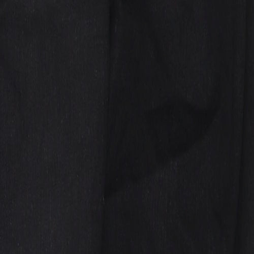 Topshop Womens Black Cotton Skinny Jeans Size 26 in L30 in Regular Zip
