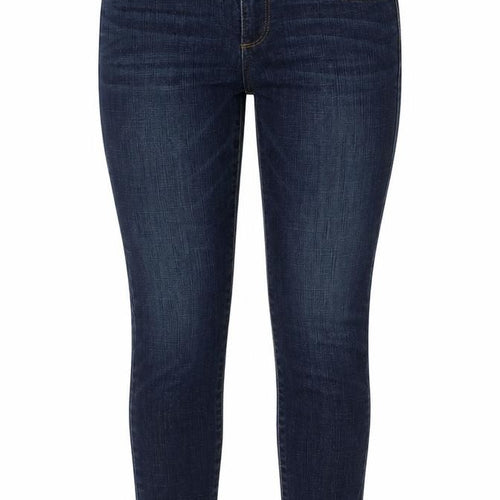 Gap Womens Blue Cotton Skinny Jeans Size 25 in Regular Zip