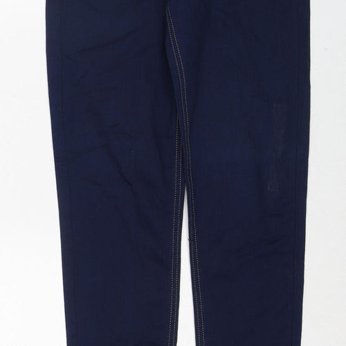 Marks and Spencer Womens Blue Cotton Jegging Jeans Size 8 Regular