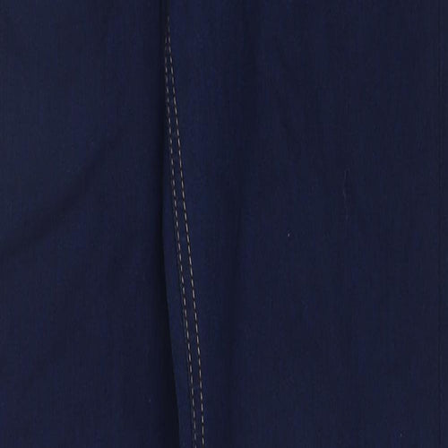 Marks and Spencer Womens Blue Cotton Jegging Jeans Size 8 Regular