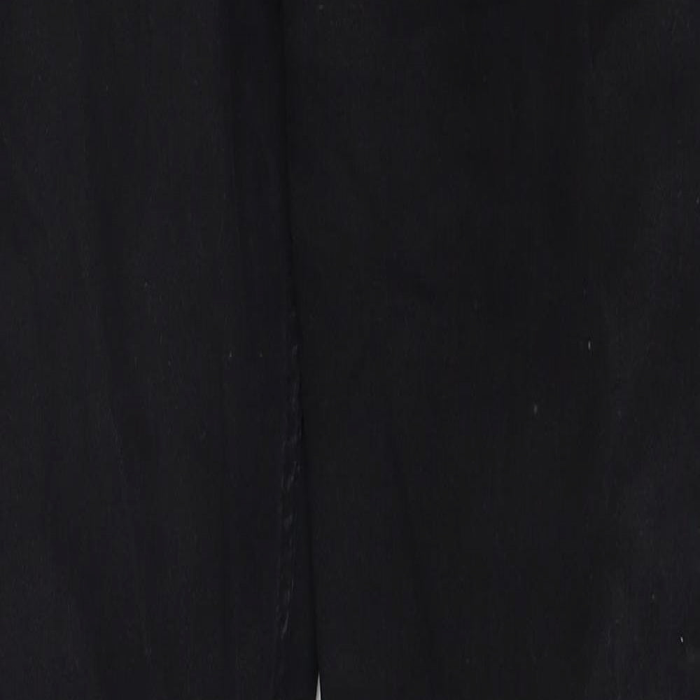 H&M Mens Black Cotton Skinny Jeans Size 32 in Slim Button