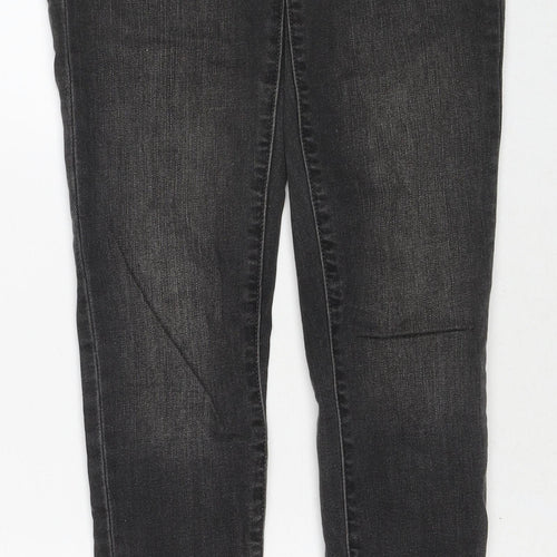 Gap Womens Grey Cotton Skinny Jeans Size 24 Regular Zip
