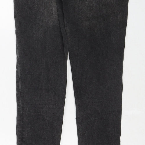 Gap Womens Grey Cotton Skinny Jeans Size 24 Regular Zip