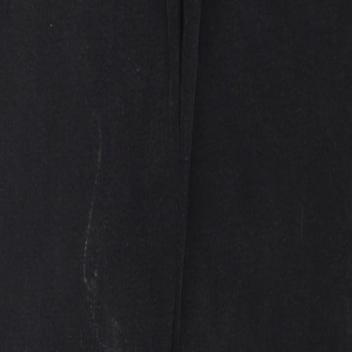 River Island Womens Black Cotton Skinny Jeans Size 12 Regular Zip