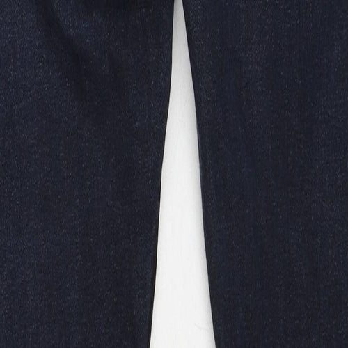 Topman Mens Blue Cotton Skinny Jeans Size 30 in L30 in Regular Zip