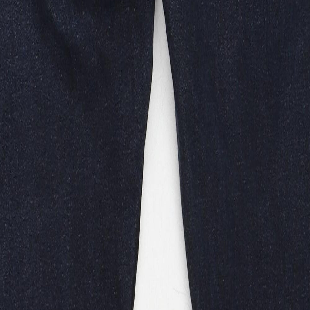 Topman Mens Blue Cotton Skinny Jeans Size 30 in L30 in Regular Zip