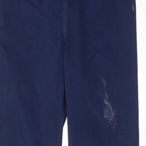 Marks and Spencer Womens Blue Cotton Jegging Jeans Size 12 Regular