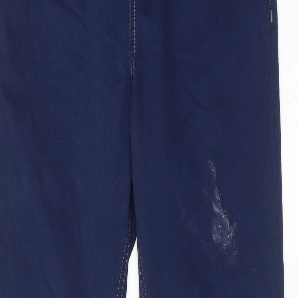 Marks and Spencer Womens Blue Cotton Jegging Jeans Size 12 Regular