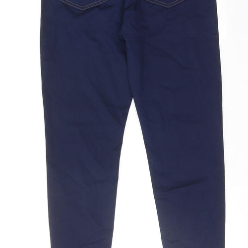 Marks and Spencer Womens Blue Cotton Jegging Jeans Size 12 Regular