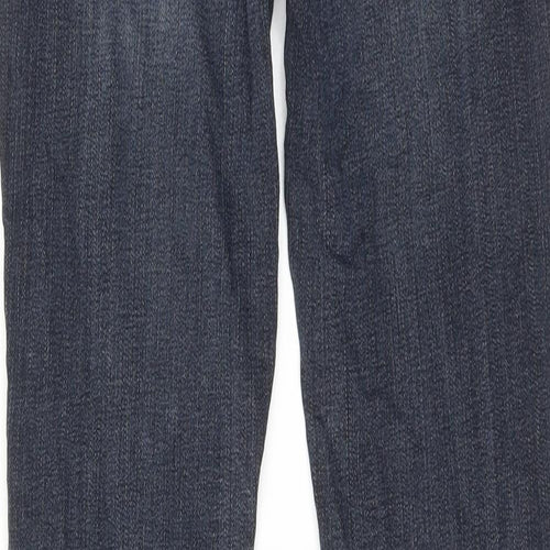 American Eagle Outfitters Womens Blue Cotton Skinny Jeans Size 28 in Regular Zip