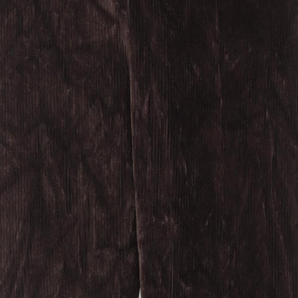 Marks and Spencer Womens Brown Cotton Carrot Leggings Size 12 Regular