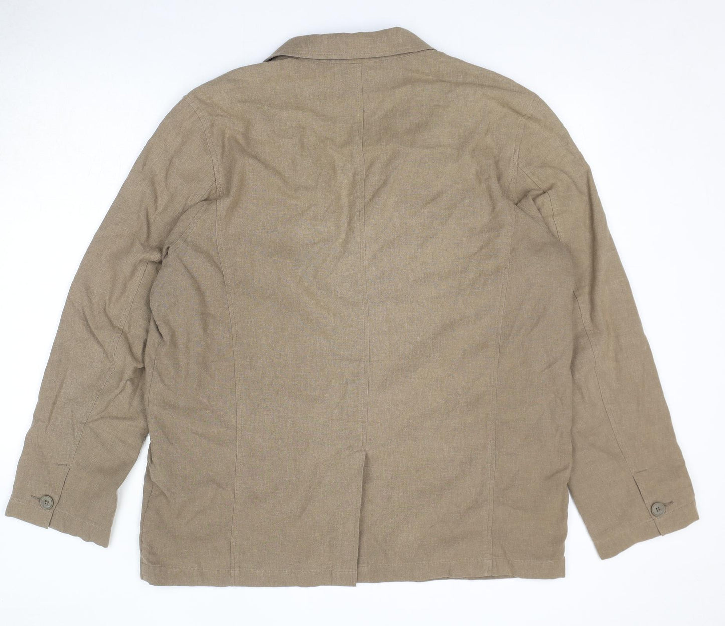 Rohan Mens Beige Jacket Blazer Size 46 Button