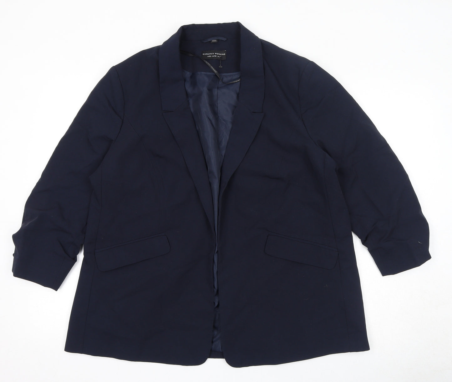 Dorothy Perkins Womens Blue Jacket Blazer Size 20