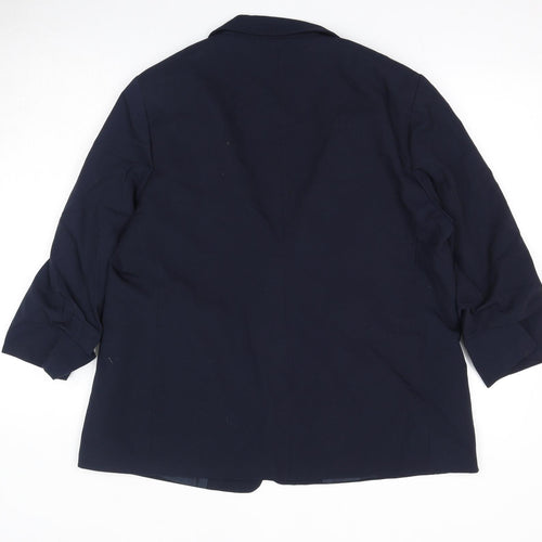 Dorothy Perkins Womens Blue Jacket Blazer Size 20