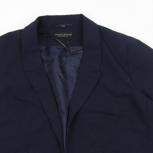Dorothy Perkins Womens Blue Jacket Blazer Size 20