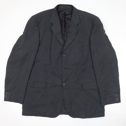 Principles Mens Grey Modal Jacket Suit Jacket Size 44 Regular