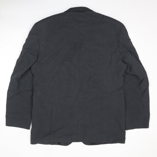 Principles Mens Grey Modal Jacket Suit Jacket Size 44 Regular
