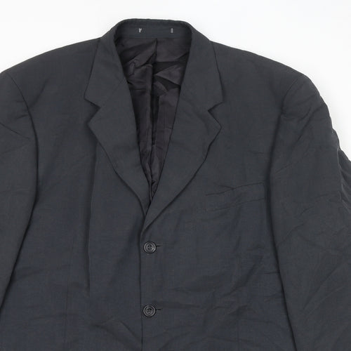 Principles Mens Grey Modal Jacket Suit Jacket Size 44 Regular