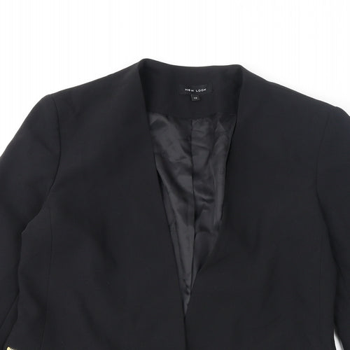 NEXT Womens Black Jacket Blazer Size 12