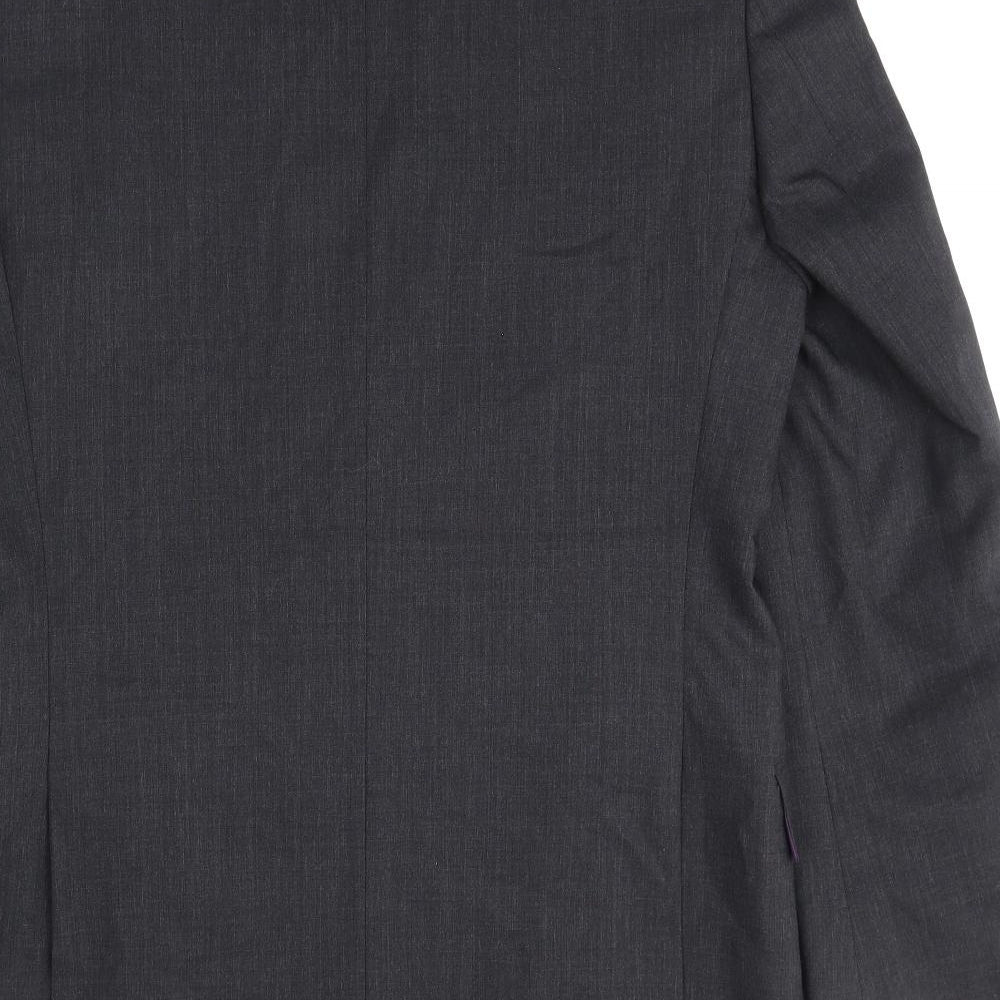 Marks and Spencer Mens Grey Wool Jacket Suit Jacket Size 40 Regular