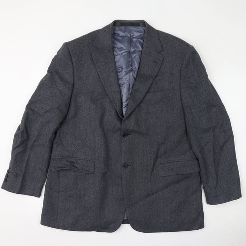Marks and Spencer Mens Grey Wool Jacket Suit Jacket Size 44 Regular
